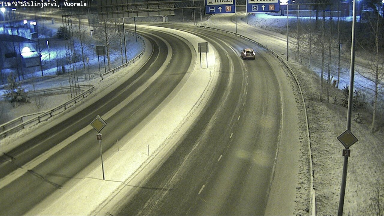 Kelikamerat Kuva Tie 9 Siilinjärvi, Vuorela, Siilinjärvi, Pohjois-Savo