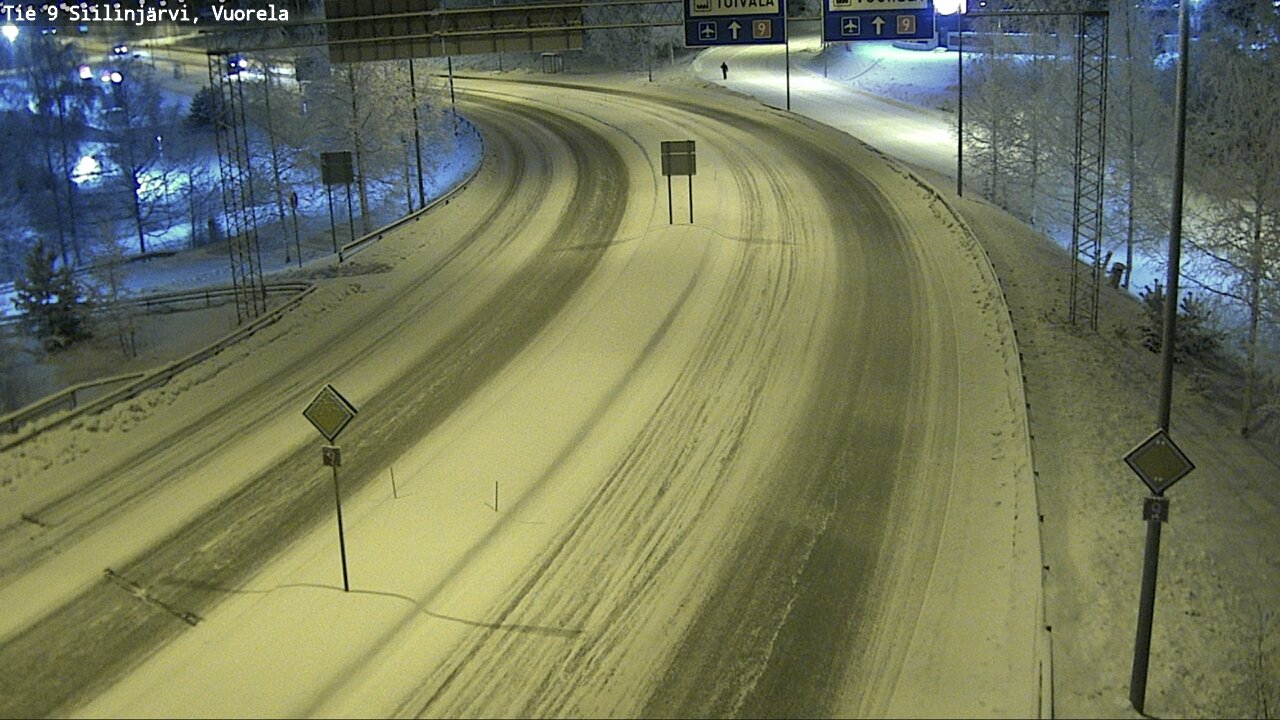 Kelikamerat Kuva Tie 9 Siilinjärvi, Vuorela, Siilinjärvi, Pohjois-Savo