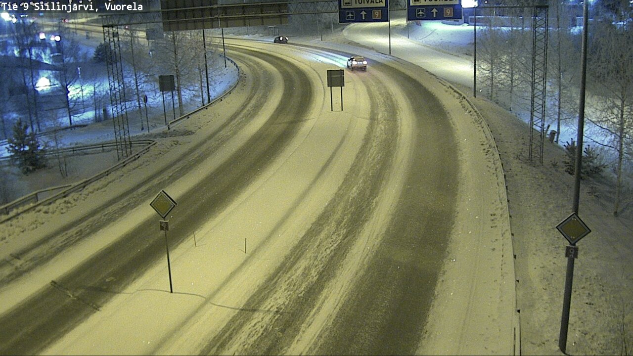 Kelikamerat Kuva Tie 9 Siilinjärvi, Vuorela, Siilinjärvi, Pohjois-Savo