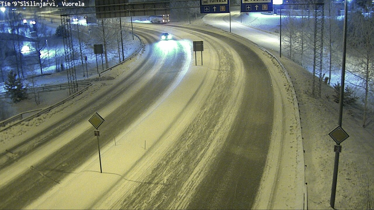 Kelikamerat Kuva Tie 9 Siilinjärvi, Vuorela, Siilinjärvi, Pohjois-Savo