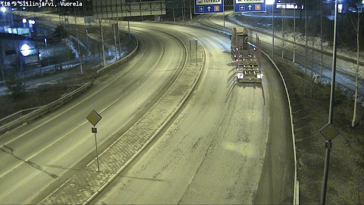 Kelikamerat Kuva Tie 9 Siilinjärvi, Vuorela, Siilinjärvi, Pohjois-Savo