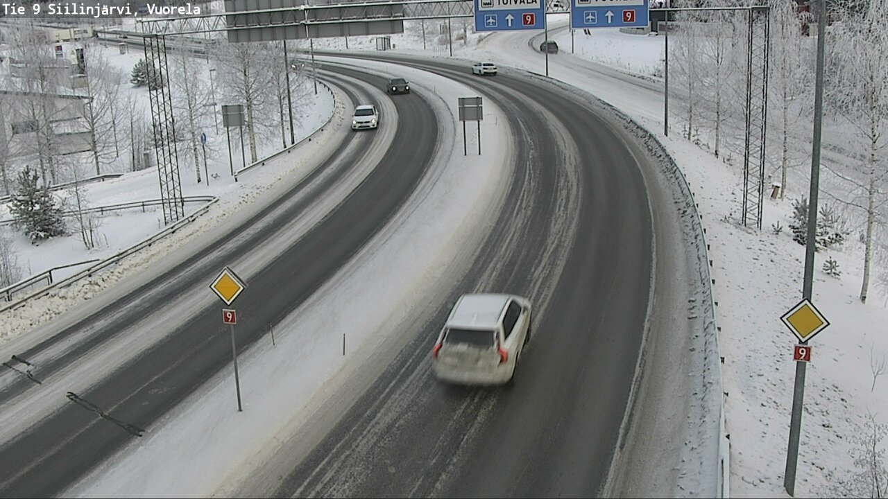 Kelikamerat Kuva Tie 9 Siilinjärvi, Vuorela, Siilinjärvi, Pohjois-Savo
