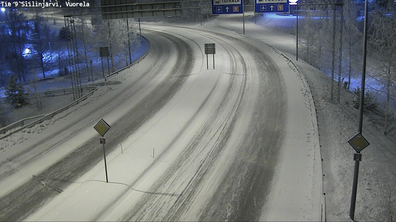 Kelikamerat Kuva Tie 9 Siilinjärvi, Vuorela, Siilinjärvi, Pohjois-Savo