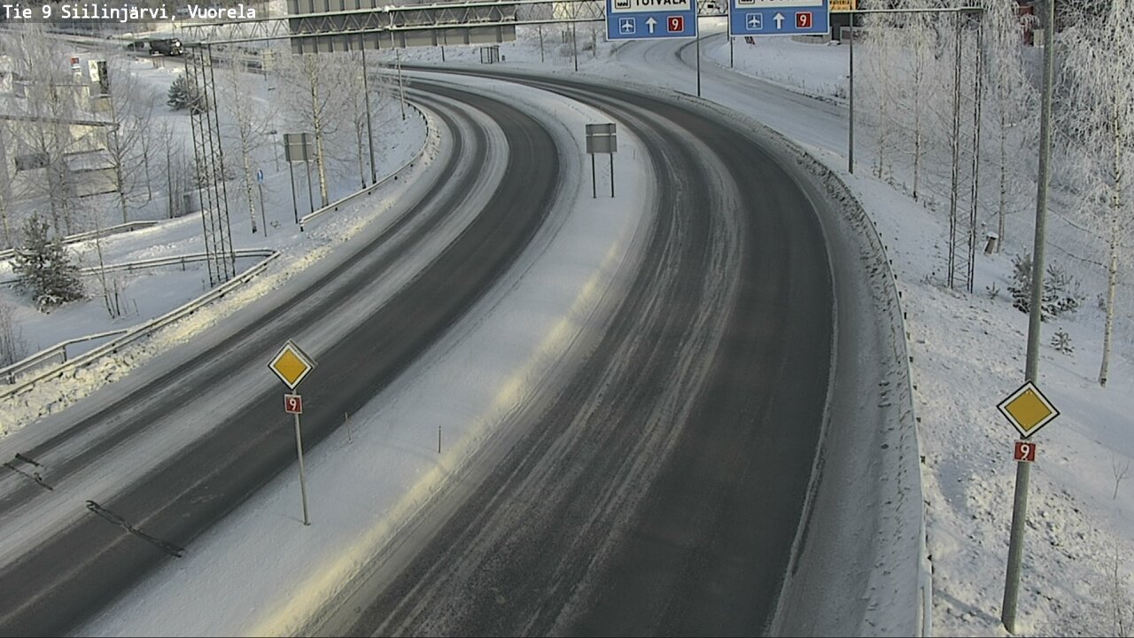 Kelikamerat Kuva Tie 9 Siilinjärvi, Vuorela, Siilinjärvi, Pohjois-Savo