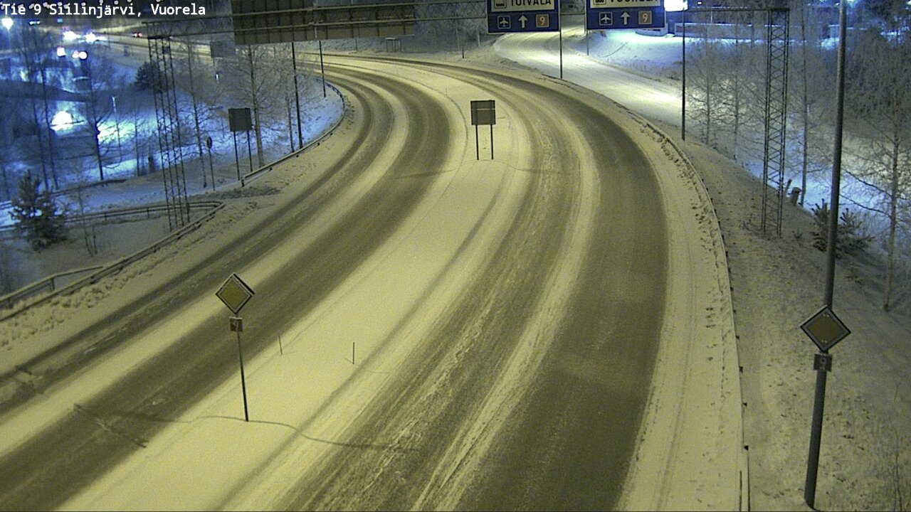 Kelikamerat Kuva Tie 9 Siilinjärvi, Vuorela, Siilinjärvi, Pohjois-Savo