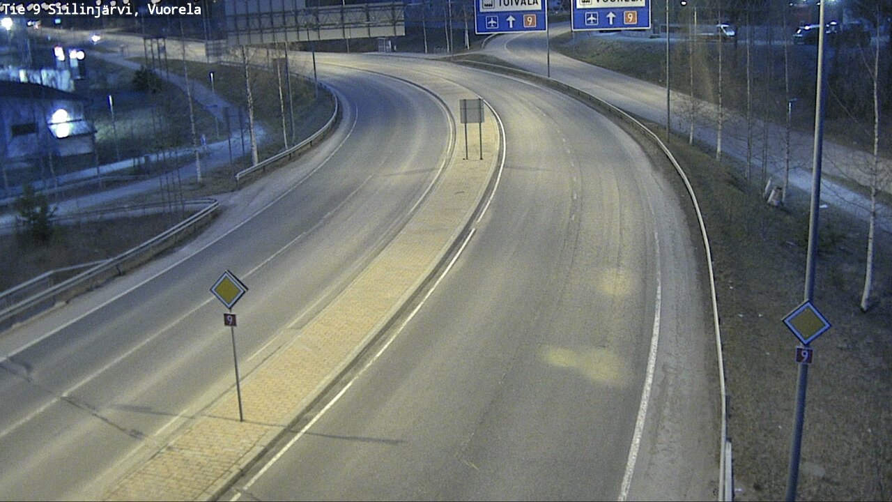 Weather Camera Image Road 9 Siilinjärvi, Vuorela, Siilinjärvi, Pohjois-Savo