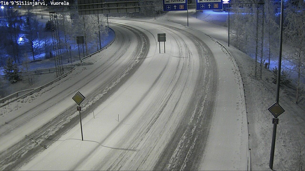 Kelikamerat Kuva Tie 9 Siilinjärvi, Vuorela, Siilinjärvi, Pohjois-Savo