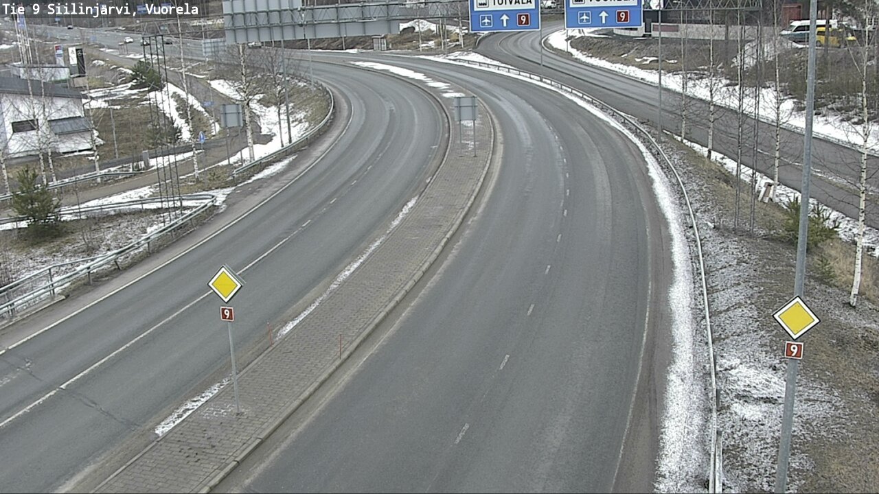 Kelikamerat Kuva Tie 9 Siilinjärvi, Vuorela, Siilinjärvi, Pohjois-Savo