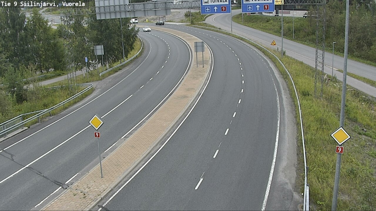 Weather Camera Image Road 9 Siilinjärvi, Vuorela, Siilinjärvi, Pohjois-Savo