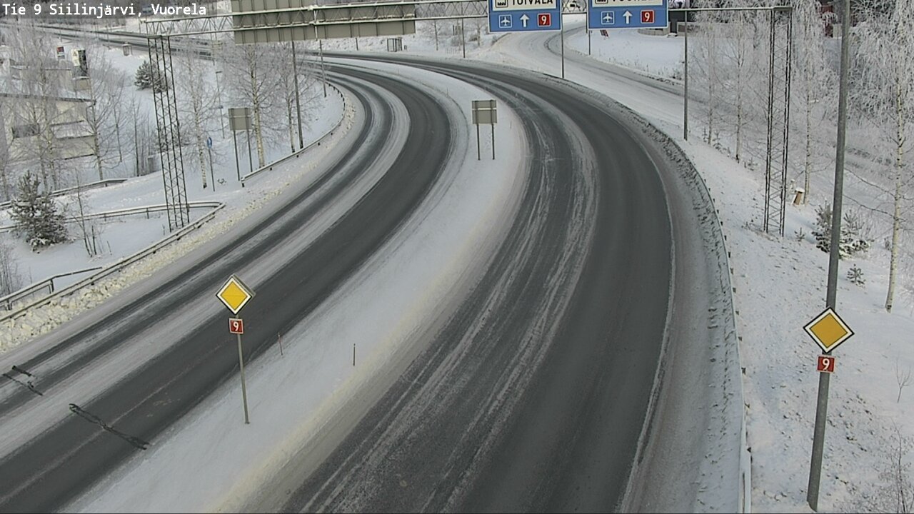 Kelikamerat Kuva Tie 9 Siilinjärvi, Vuorela, Siilinjärvi, Pohjois-Savo