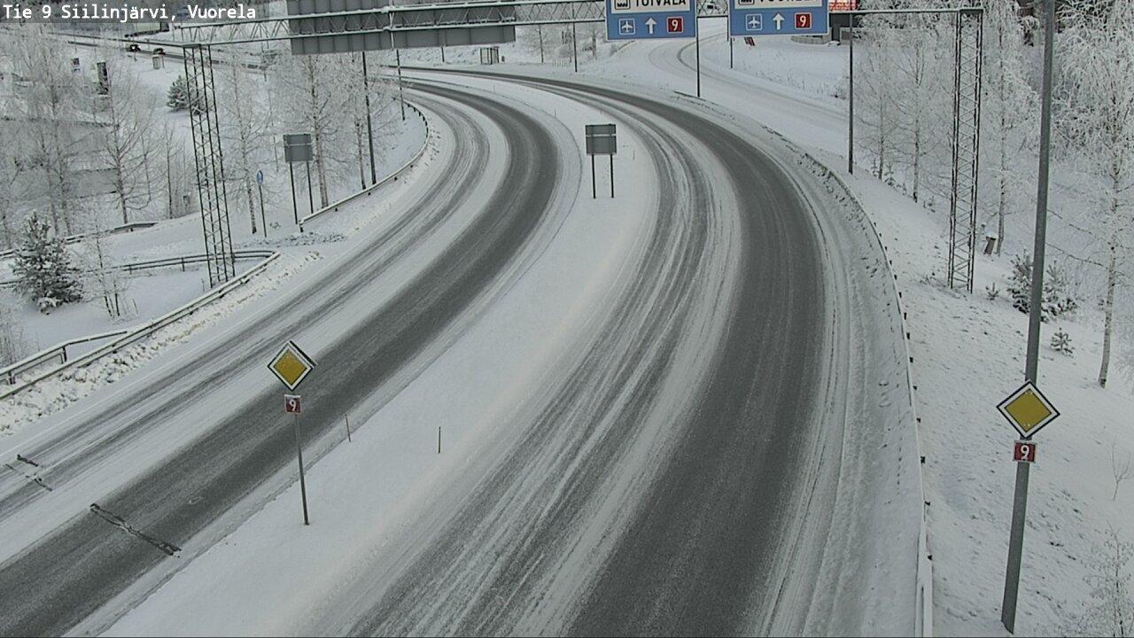 Weather Camera Image Road 9 Siilinjärvi, Vuorela, Siilinjärvi, Pohjois-Savo