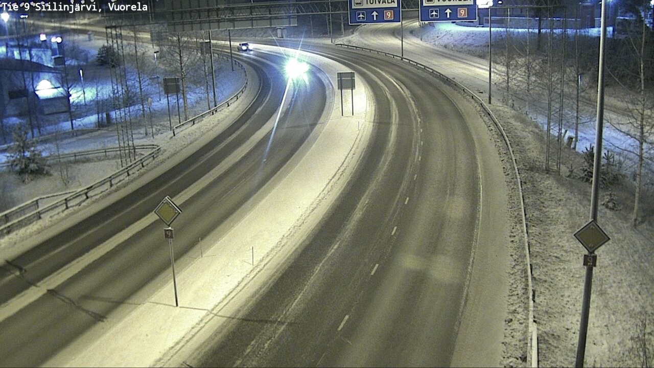 Kelikamerat Kuva Tie 9 Siilinjärvi, Vuorela, Siilinjärvi, Pohjois-Savo