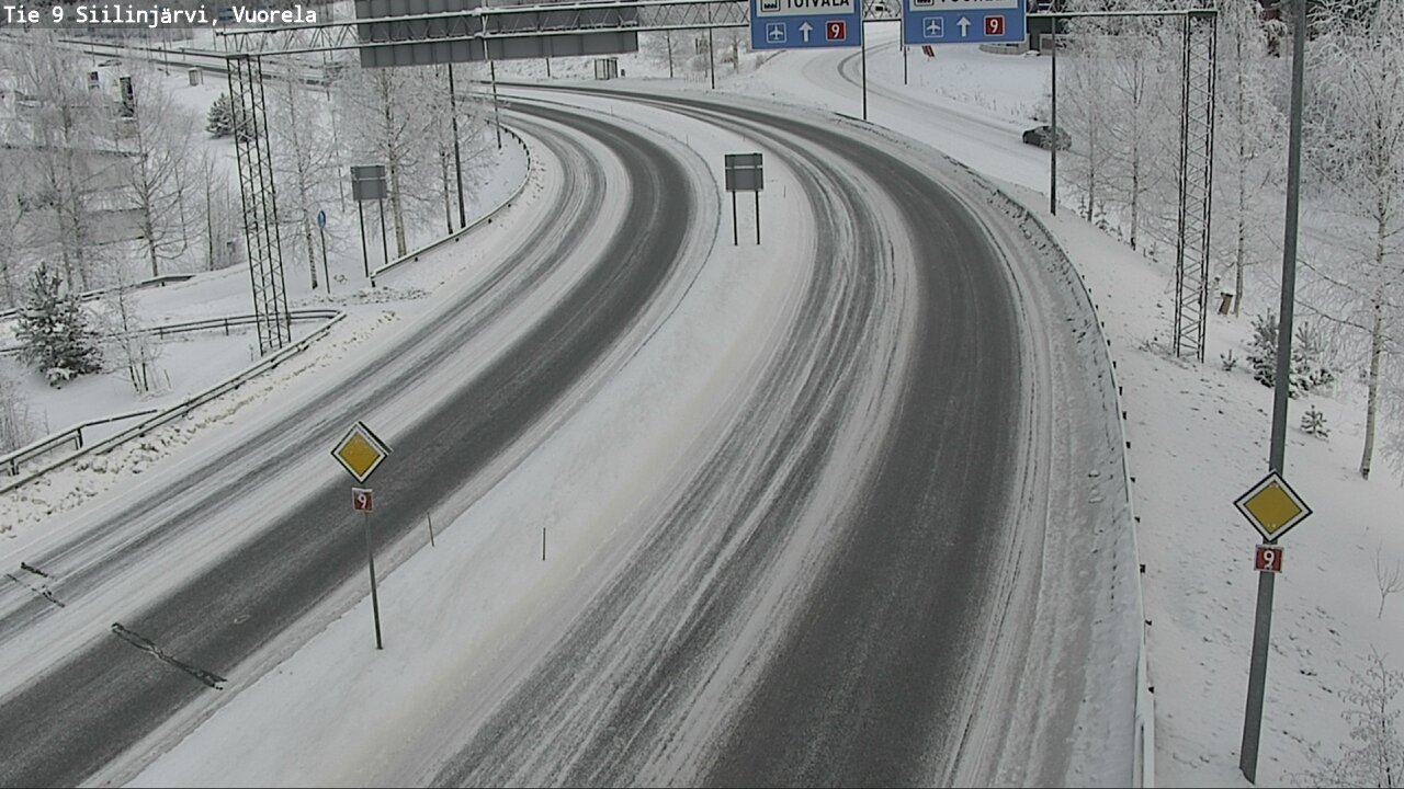 Weather Camera Image Road 9 Siilinjärvi, Vuorela, Siilinjärvi, Pohjois-Savo