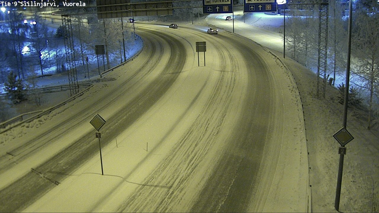 Kelikamerat Kuva Tie 9 Siilinjärvi, Vuorela, Siilinjärvi, Pohjois-Savo