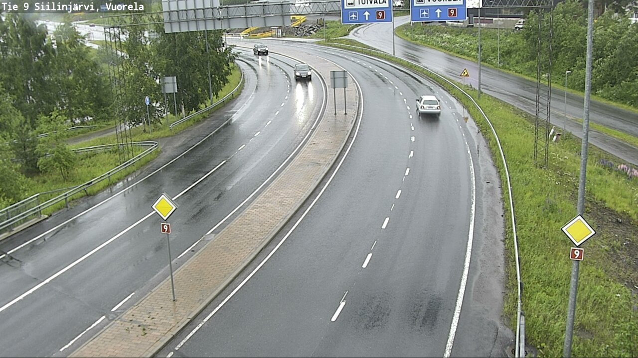 Weather Camera Image Road 9 Siilinjärvi, Vuorela, Siilinjärvi, Pohjois-Savo
