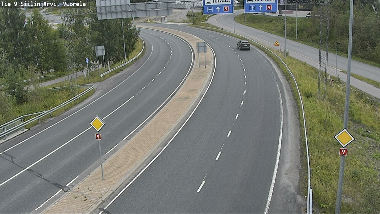Weather Camera Image Road 9 Siilinjärvi, Vuorela, Siilinjärvi, Pohjois-Savo
