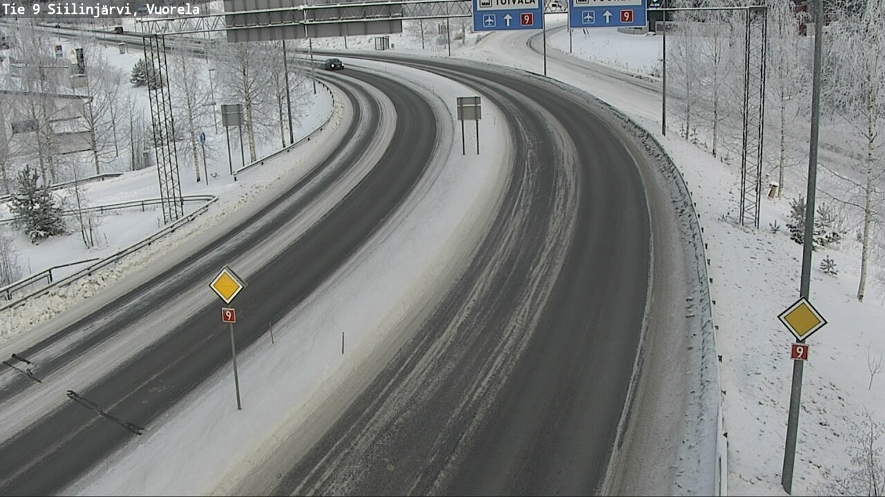 Kelikamerat Kuva Tie 9 Siilinjärvi, Vuorela, Siilinjärvi, Pohjois-Savo