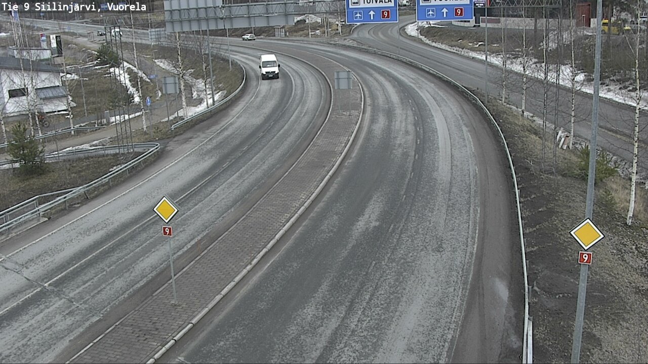 Weather Camera Image Road 9 Siilinjärvi, Vuorela, Siilinjärvi, Pohjois-Savo