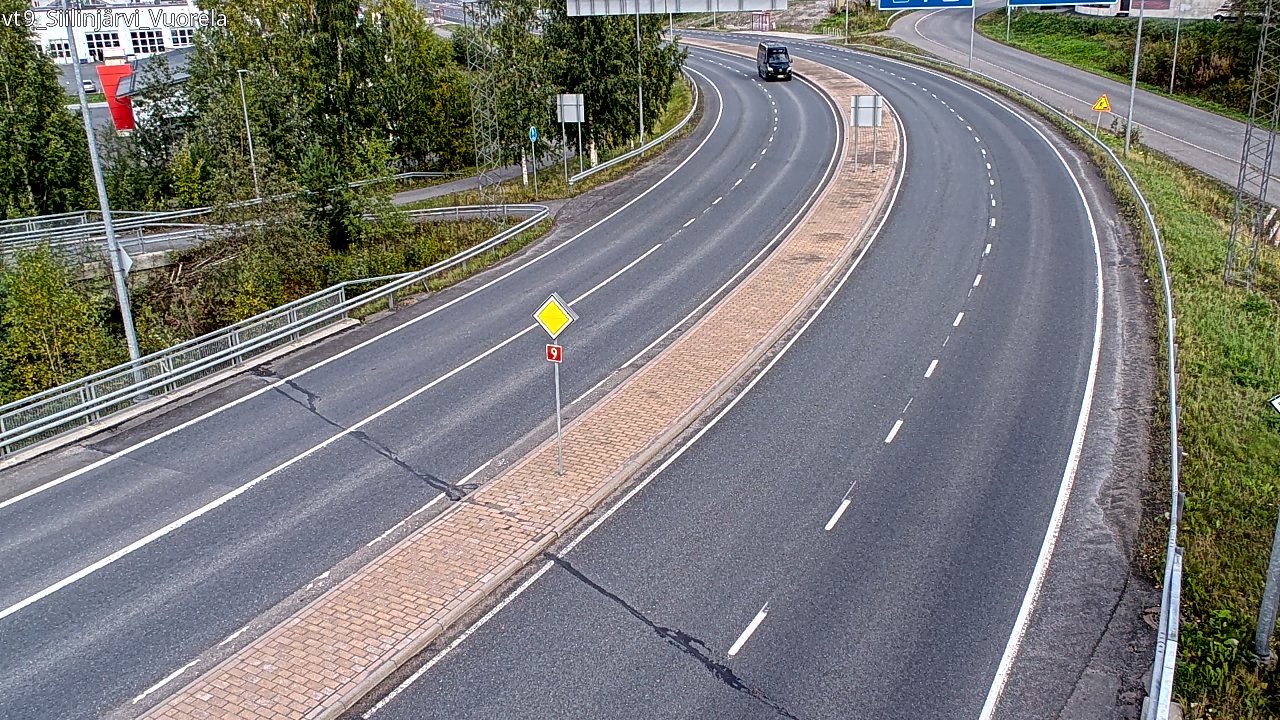 Kelikamerat Kuva Tie 9 Siilinjärvi, Vuorela, Siilinjärvi, Pohjois-Savo