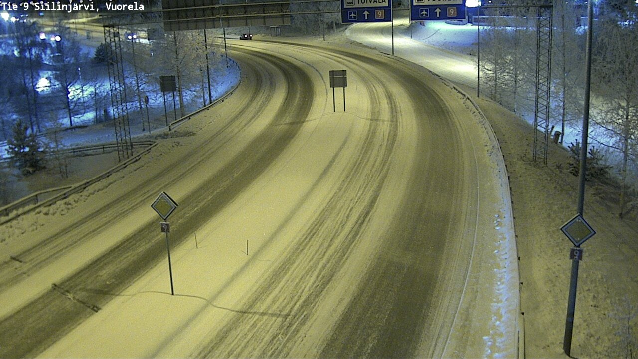 Kelikamerat Kuva Tie 9 Siilinjärvi, Vuorela, Siilinjärvi, Pohjois-Savo