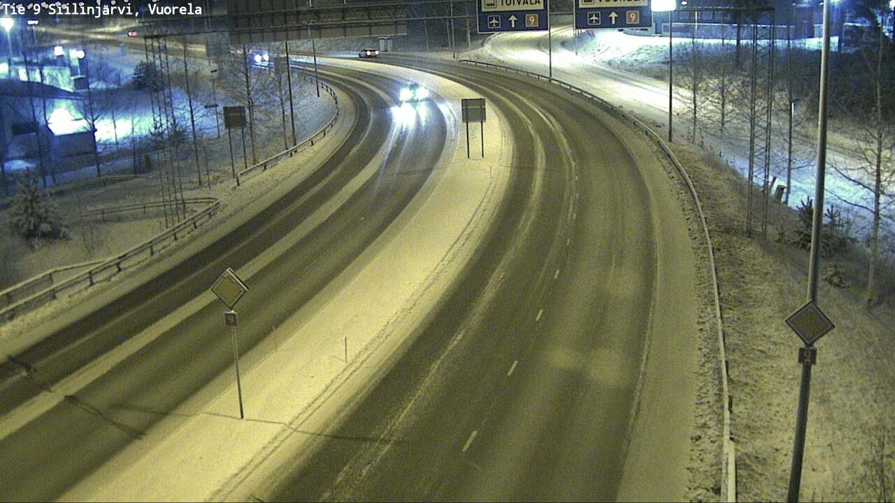 Kelikamerat Kuva Tie 9 Siilinjärvi, Vuorela, Siilinjärvi, Pohjois-Savo