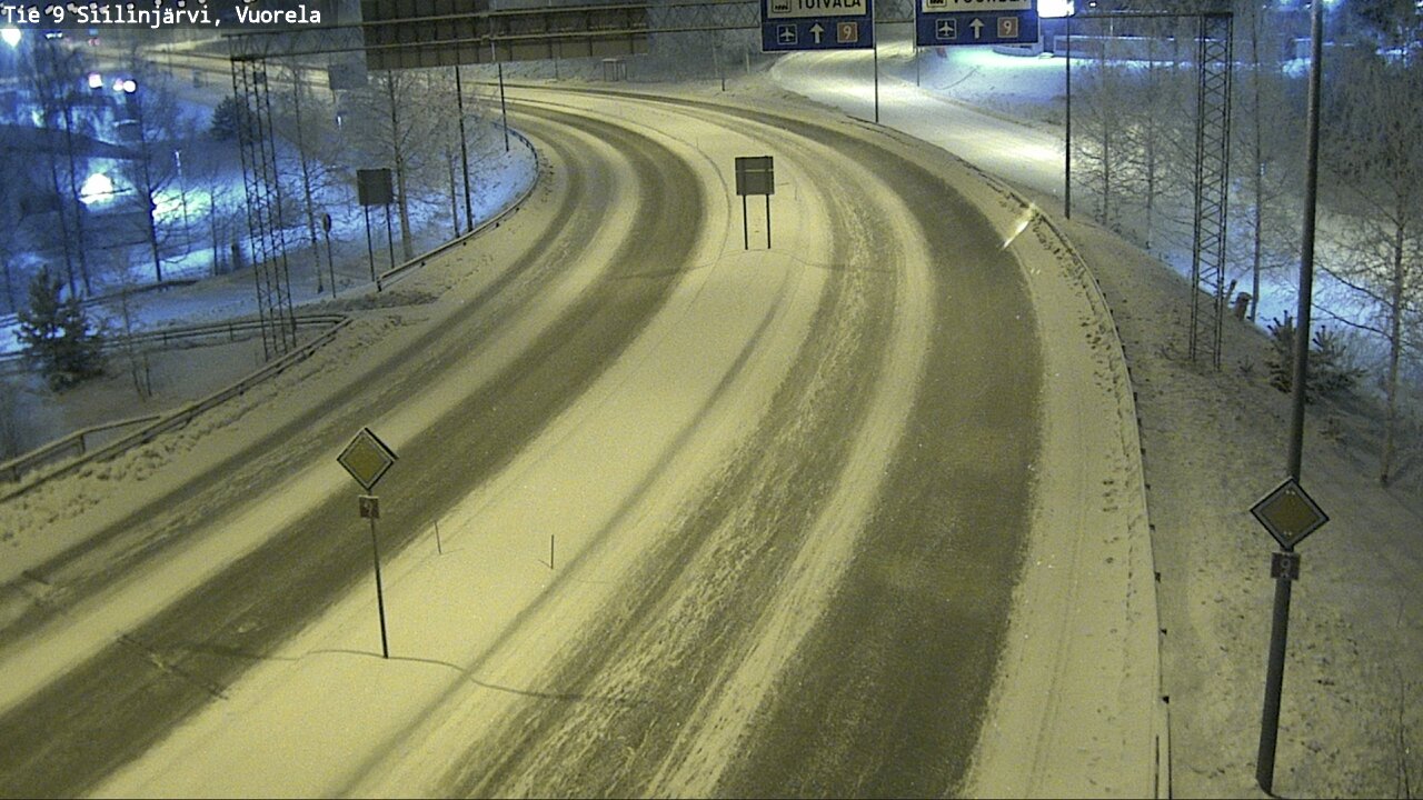 Kelikamerat Kuva Tie 9 Siilinjärvi, Vuorela, Siilinjärvi, Pohjois-Savo