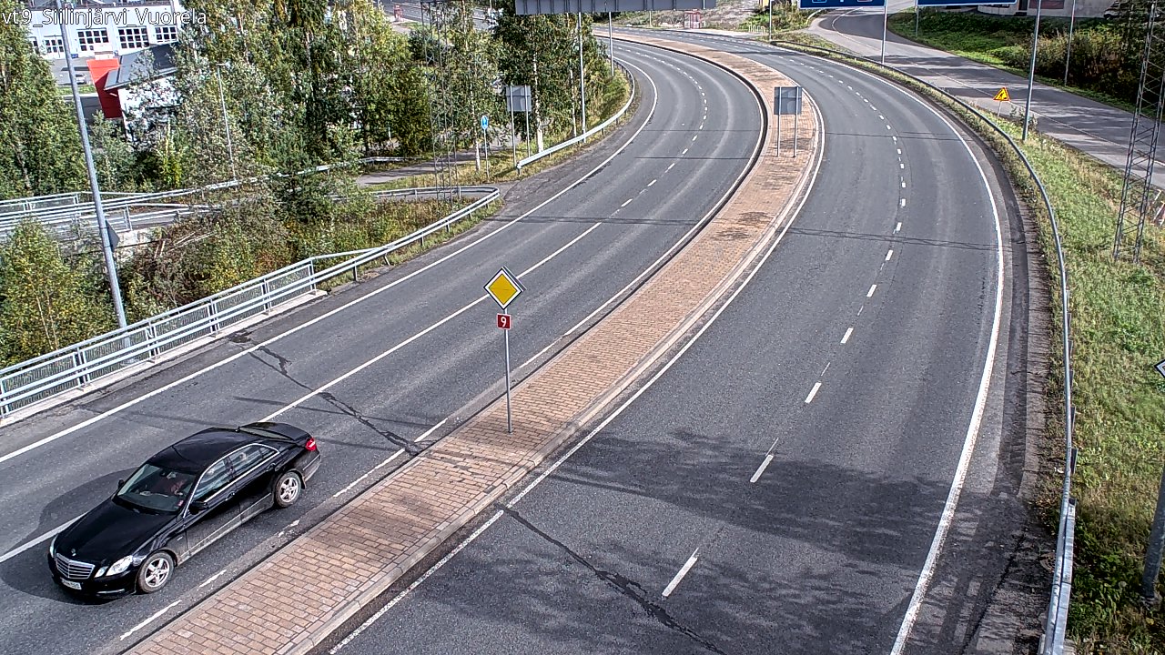 Kelikamerat Kuva Tie 9 Siilinjärvi, Vuorela, Siilinjärvi, Pohjois-Savo