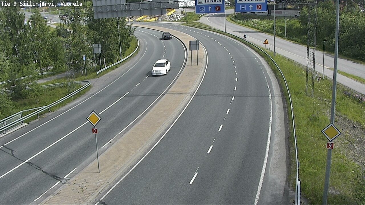 Weather Camera Image Road 9 Siilinjärvi, Vuorela, Siilinjärvi, Pohjois-Savo