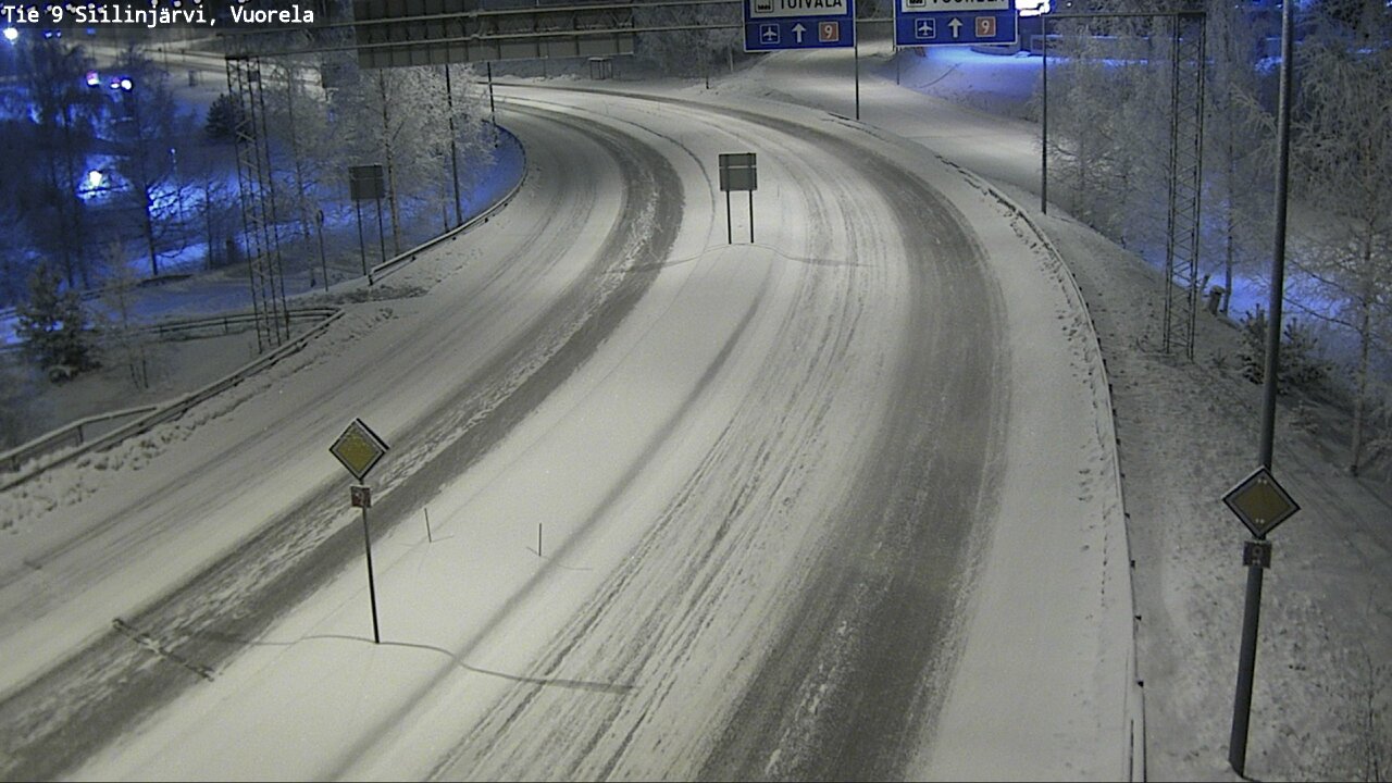 Kelikamerat Kuva Tie 9 Siilinjärvi, Vuorela, Siilinjärvi, Pohjois-Savo