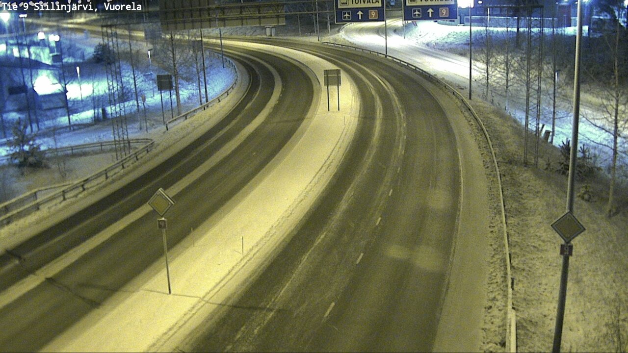 Kelikamerat Kuva Tie 9 Siilinjärvi, Vuorela, Siilinjärvi, Pohjois-Savo