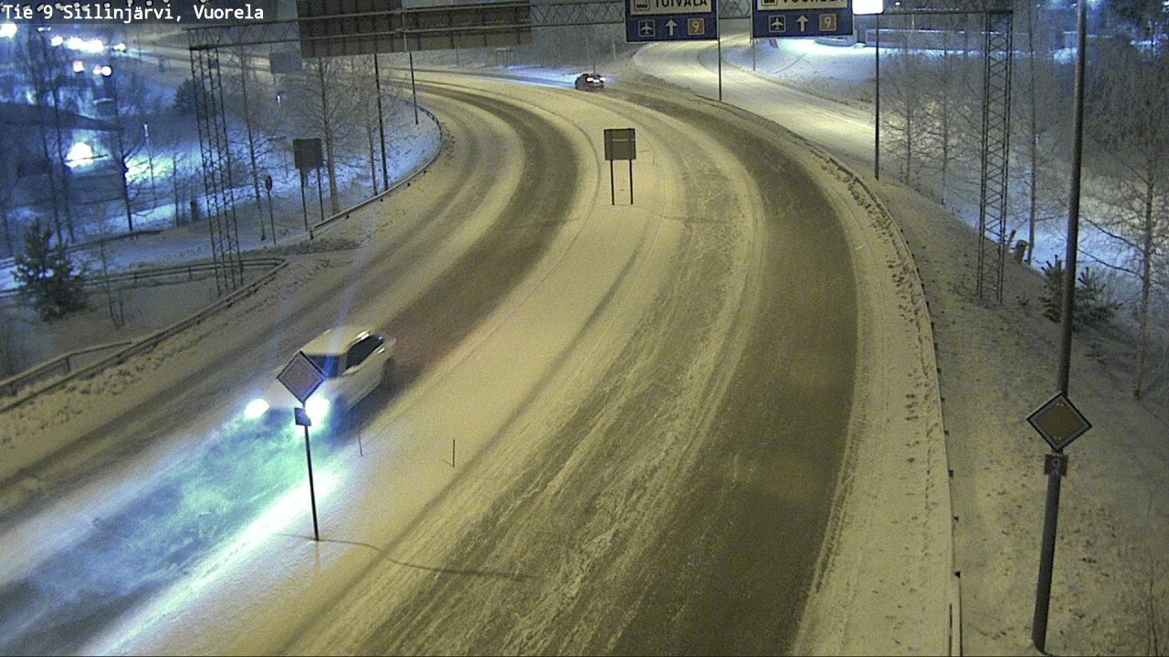 Kelikamerat Kuva Tie 9 Siilinjärvi, Vuorela, Siilinjärvi, Pohjois-Savo