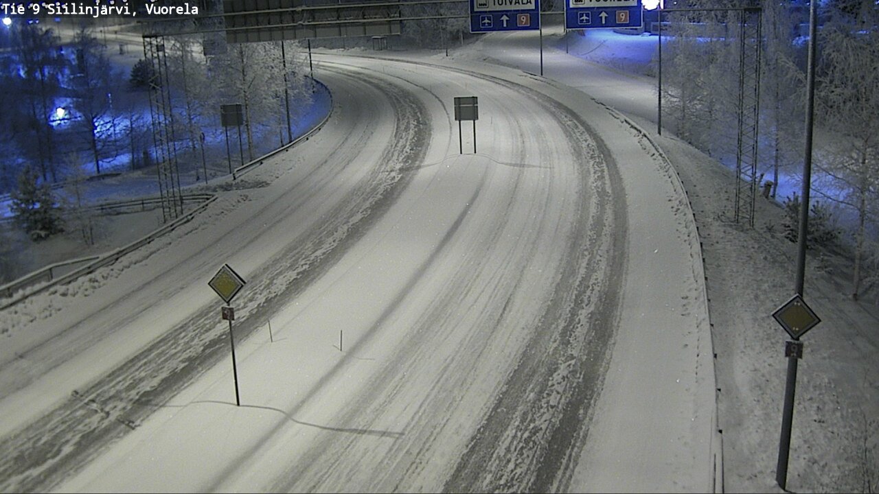 Kelikamerat Kuva Tie 9 Siilinjärvi, Vuorela, Siilinjärvi, Pohjois-Savo