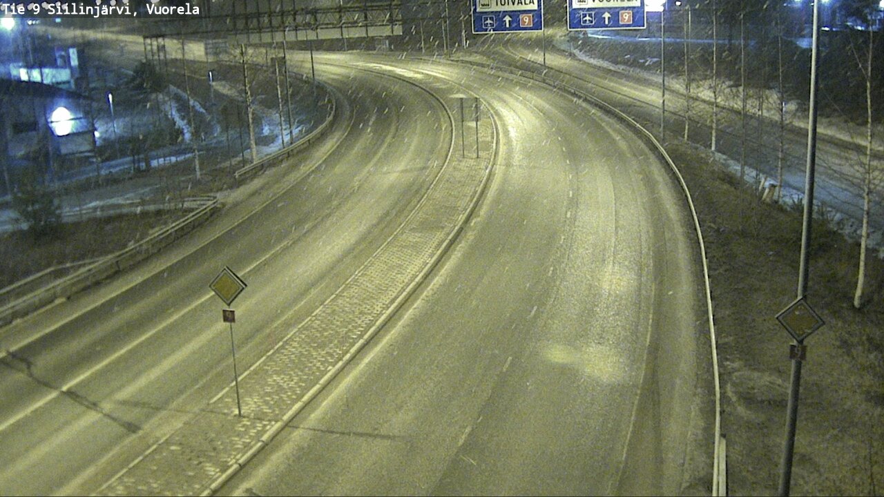 Kelikamerat Kuva Tie 9 Siilinjärvi, Vuorela, Siilinjärvi, Pohjois-Savo