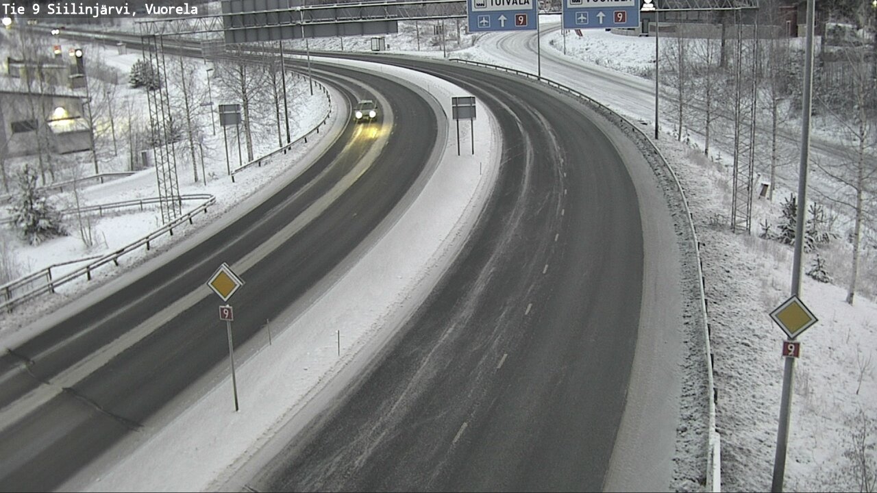 Kelikamerat Kuva Tie 9 Siilinjärvi, Vuorela, Siilinjärvi, Pohjois-Savo