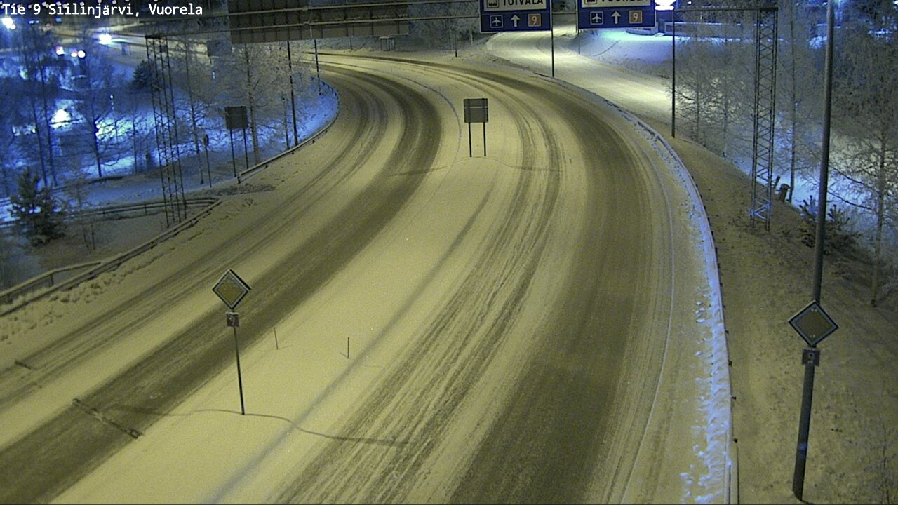 Kelikamerat Kuva Tie 9 Siilinjärvi, Vuorela, Siilinjärvi, Pohjois-Savo