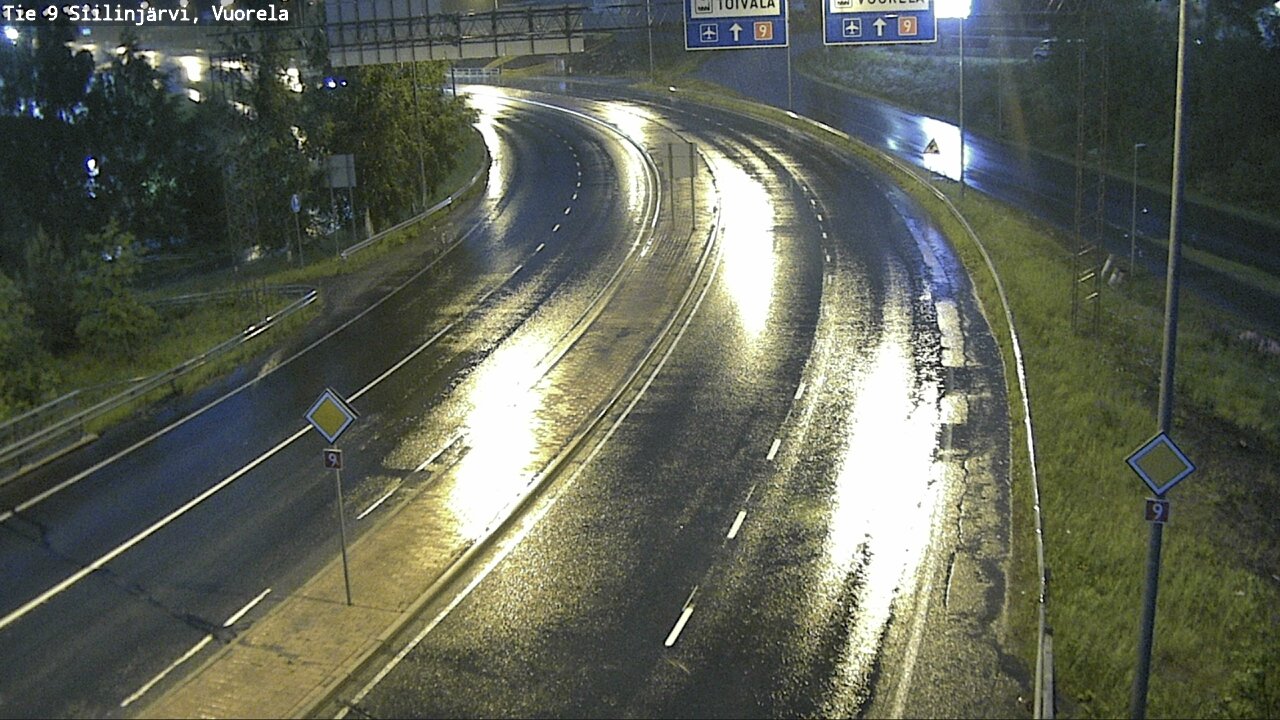 Weather Camera Image Road 9 Siilinjärvi, Vuorela, Siilinjärvi, Pohjois-Savo