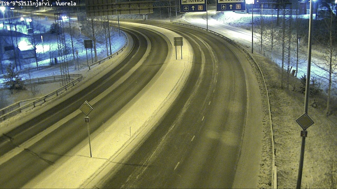 Kelikamerat Kuva Tie 9 Siilinjärvi, Vuorela, Siilinjärvi, Pohjois-Savo