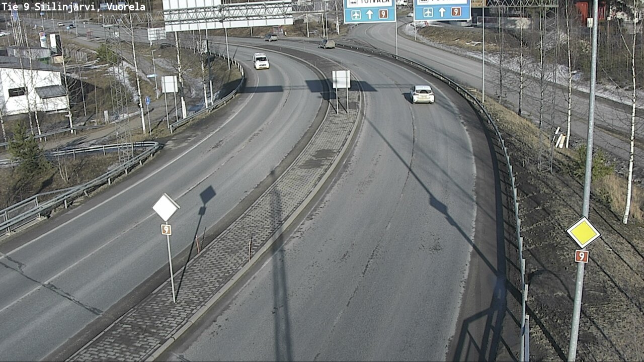 Kelikamerat Kuva Tie 9 Siilinjärvi, Vuorela, Siilinjärvi, Pohjois-Savo