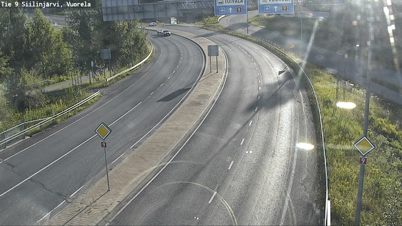 Weather Camera Image Väg 9 Siilinjärvi, Vuorela, Siilinjärvi, Pohjois-Savo