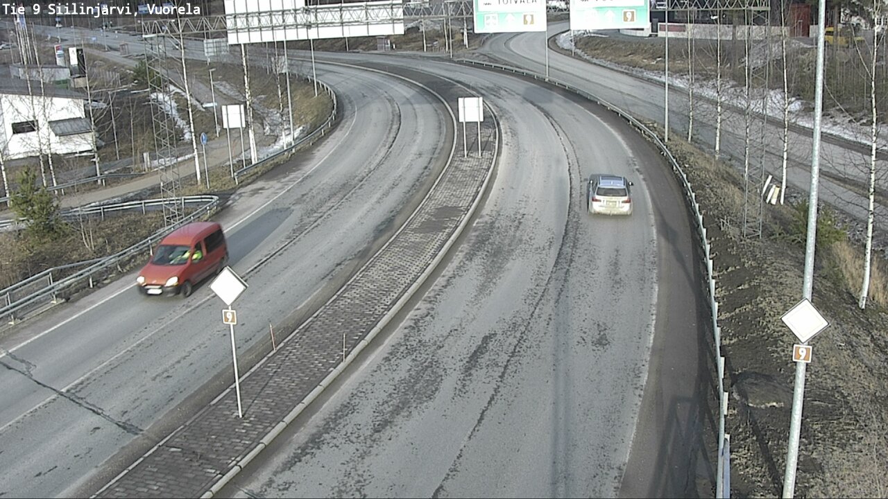 Weather Camera Image Road 9 Siilinjärvi, Vuorela, Siilinjärvi, Pohjois-Savo