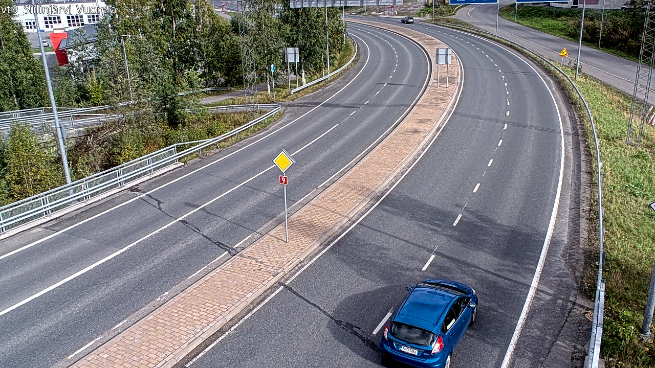 Kelikamerat Kuva Tie 9 Siilinjärvi, Vuorela, Siilinjärvi, Pohjois-Savo