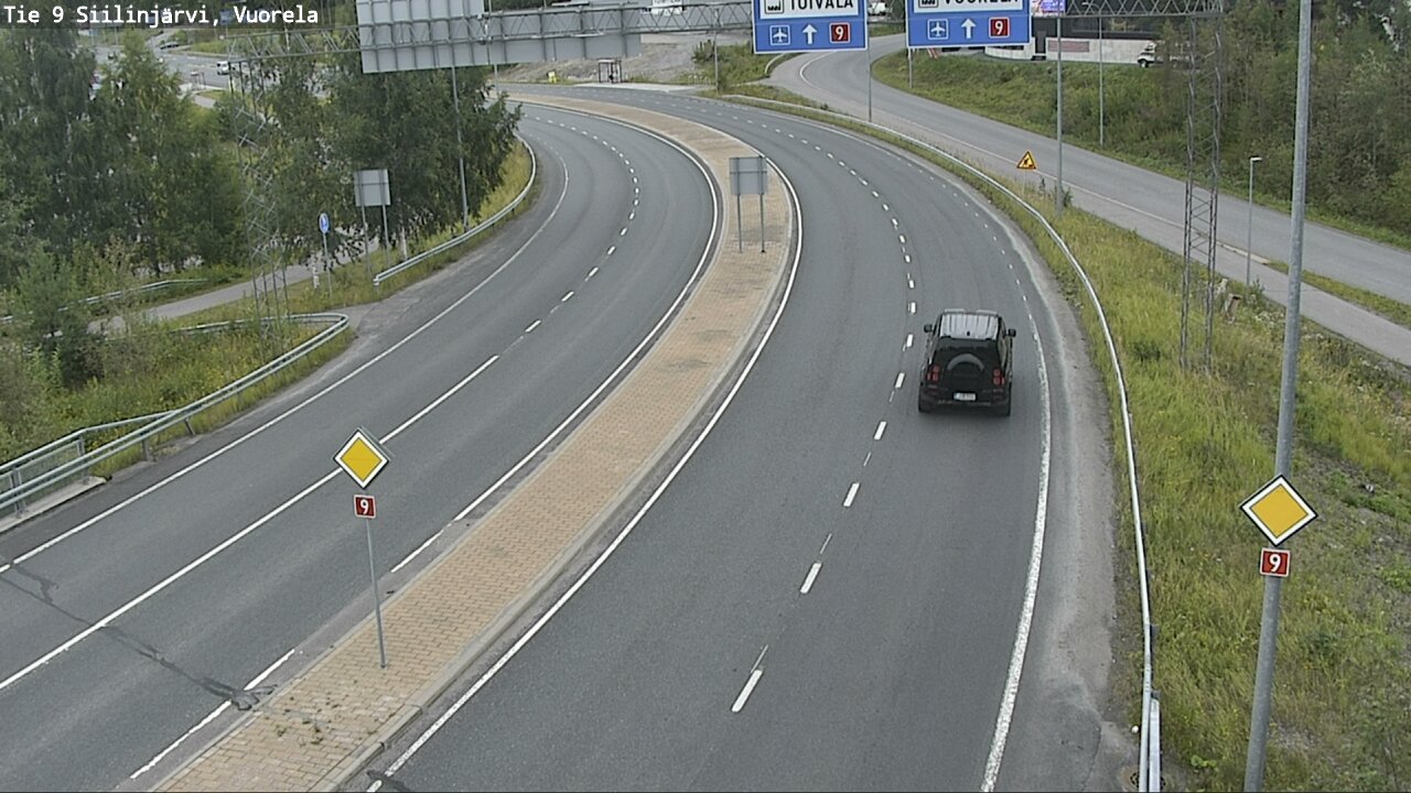Weather Camera Image Road 9 Siilinjärvi, Vuorela, Siilinjärvi, Pohjois-Savo