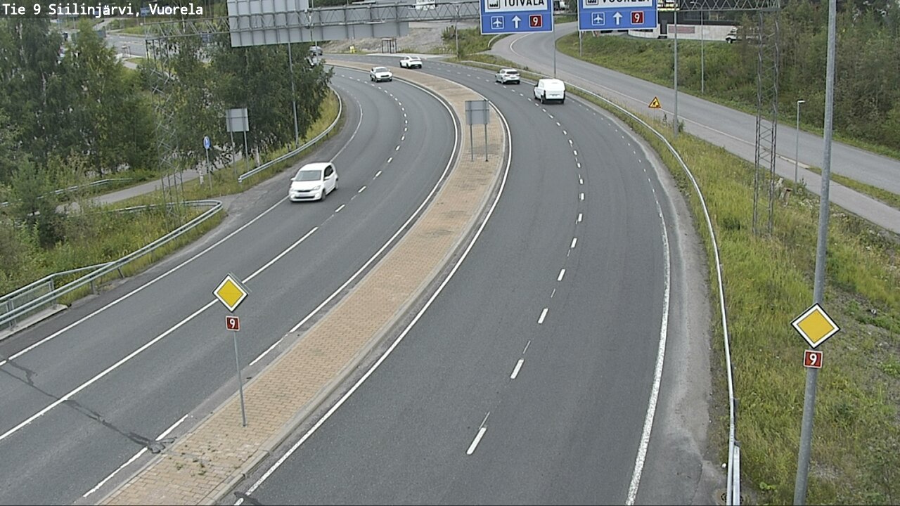Weather Camera Image Road 9 Siilinjärvi, Vuorela, Siilinjärvi, Pohjois-Savo