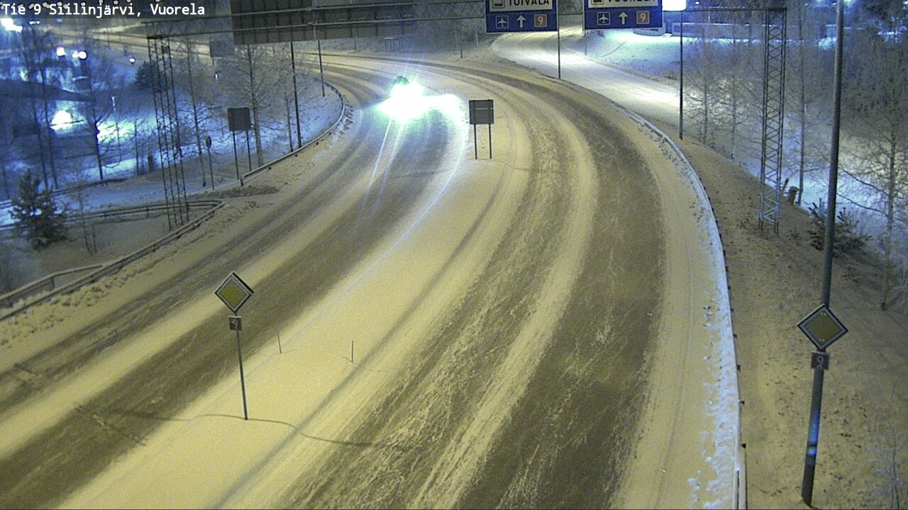 Kelikamerat Kuva Tie 9 Siilinjärvi, Vuorela, Siilinjärvi, Pohjois-Savo