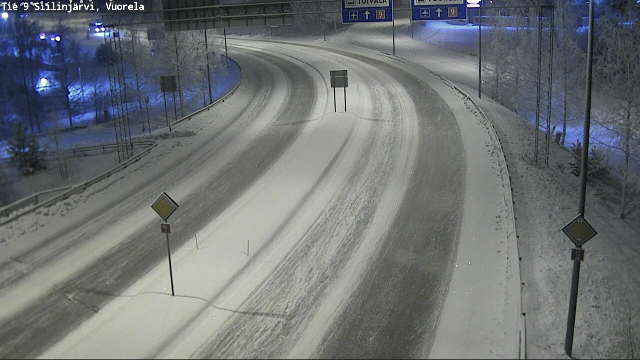 Kelikamerat Kuva Tie 9 Siilinjärvi, Vuorela, Siilinjärvi, Pohjois-Savo