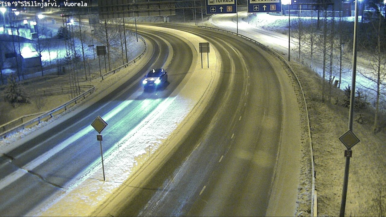 Kelikamerat Kuva Tie 9 Siilinjärvi, Vuorela, Siilinjärvi, Pohjois-Savo