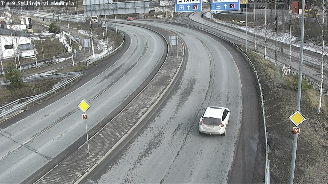 Kelikamerat Kuva Tie 9 Siilinjärvi, Vuorela, Siilinjärvi, Pohjois-Savo