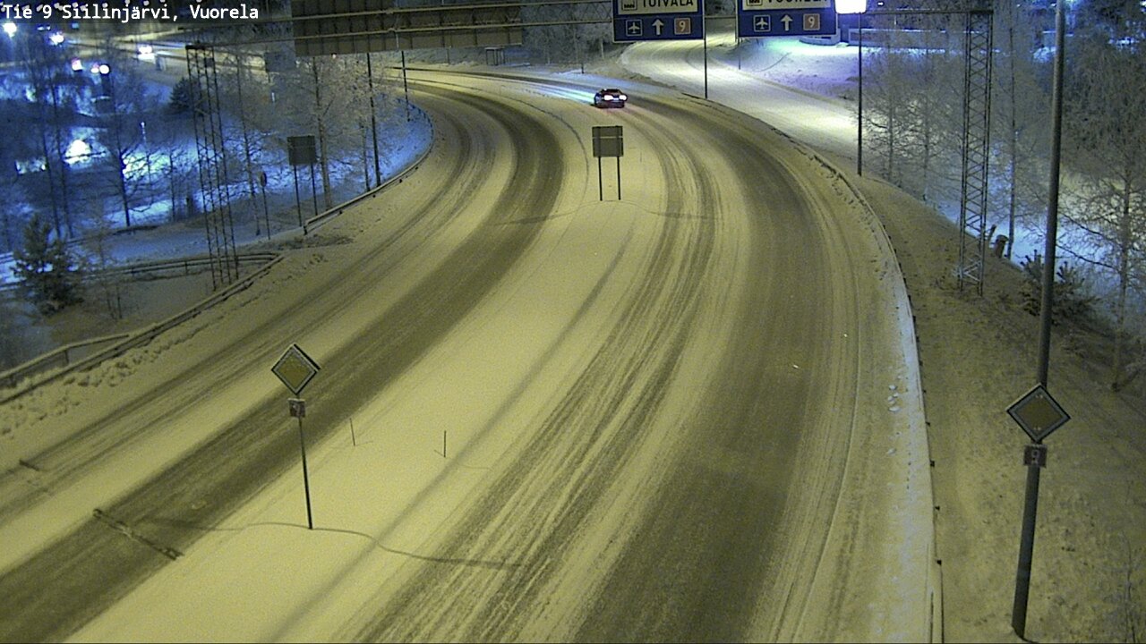 Kelikamerat Kuva Tie 9 Siilinjärvi, Vuorela, Siilinjärvi, Pohjois-Savo