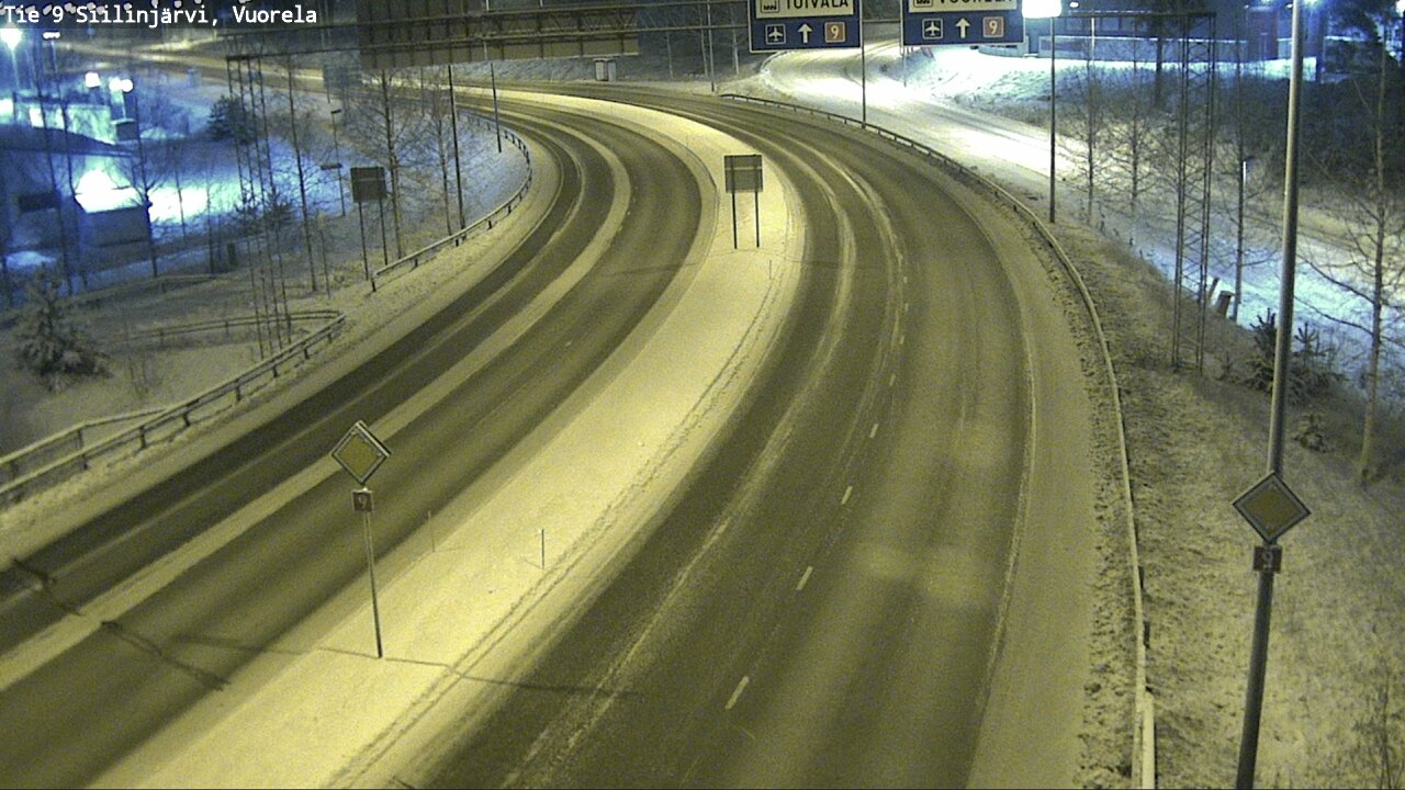 Kelikamerat Kuva Tie 9 Siilinjärvi, Vuorela, Siilinjärvi, Pohjois-Savo