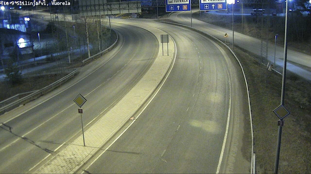Kelikamerat Kuva Tie 9 Siilinjärvi, Vuorela, Siilinjärvi, Pohjois-Savo
